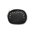 Portafoglio nero con piccole borchie Lora Ferres, Borse e accessori Donna, SKU b541000369, Immagine 0